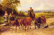 Heywood Hardy The Handsome Drover oil painting